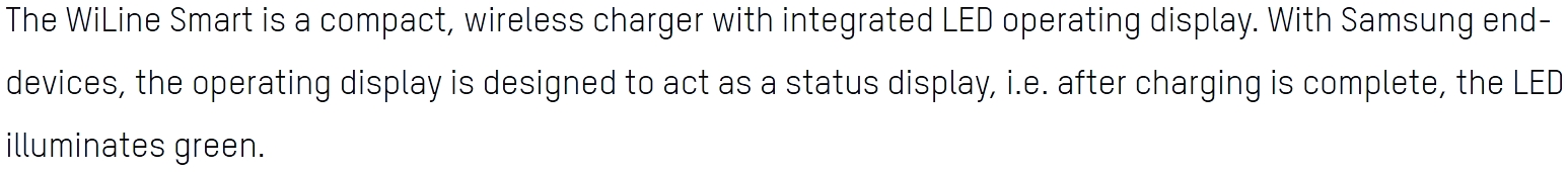 מטען אלחוטי לטלפונים סלולריים ANSMANN 1001-071 QI WILINE SMART TEXT